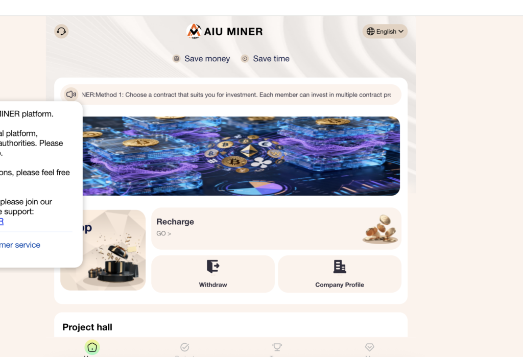 Aiuminer Review: Crypto Mining Scam