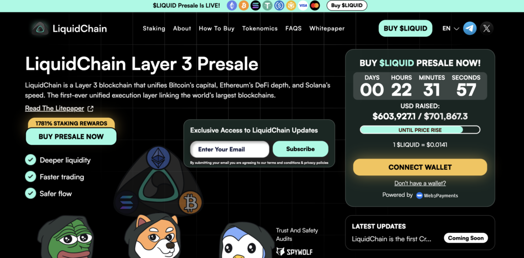 Liquidchain Review: Warning Signs of a Presale Scam