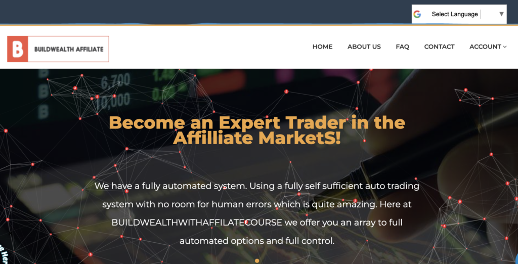 Buildwealthwithaffilatecourse Review: Affiliate Trading Scam