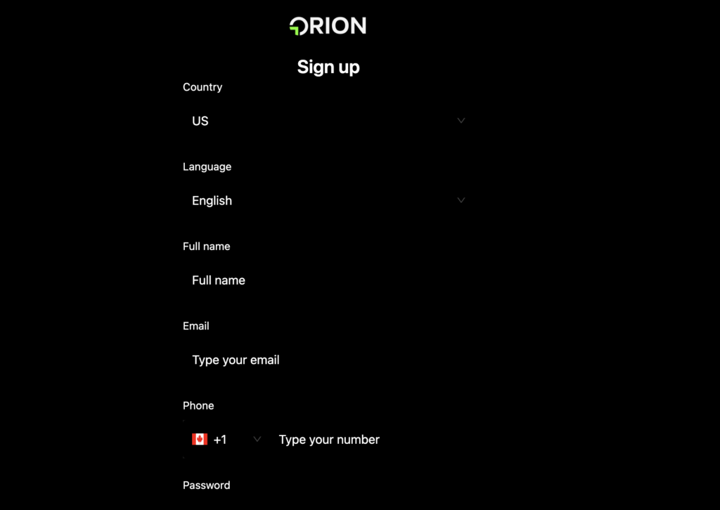 Orion Binary Crypto: Multiple Fraudulent Domains