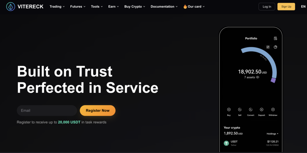 Vitereck Review: A Suspicious Trading Platform