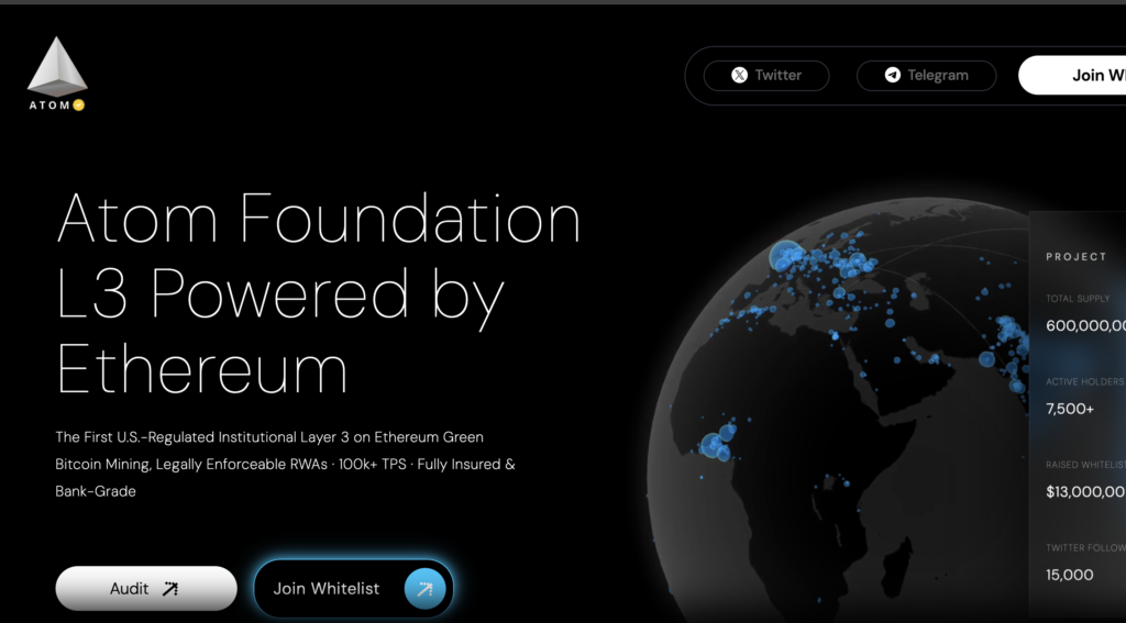 Atomfoundation Review: New Unregulated Crypto Platform