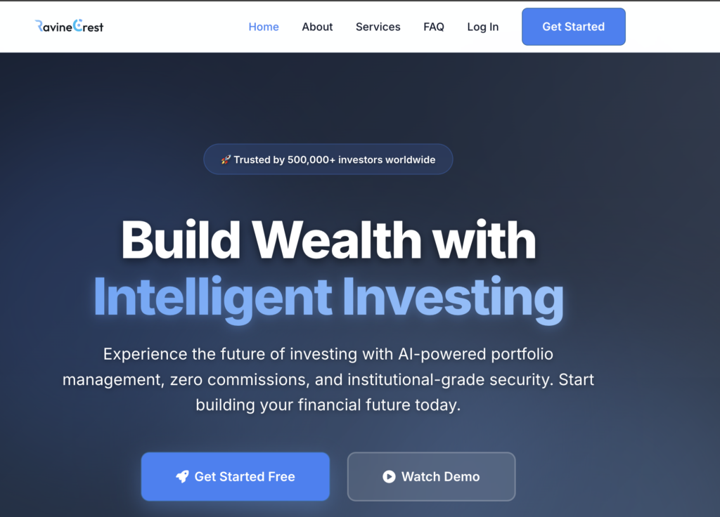 Ravine Crest Review: New Unregulated Broker