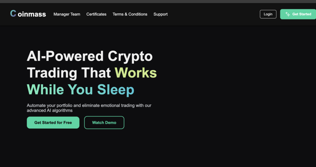 Coinmass Review: New Crypto Platform
