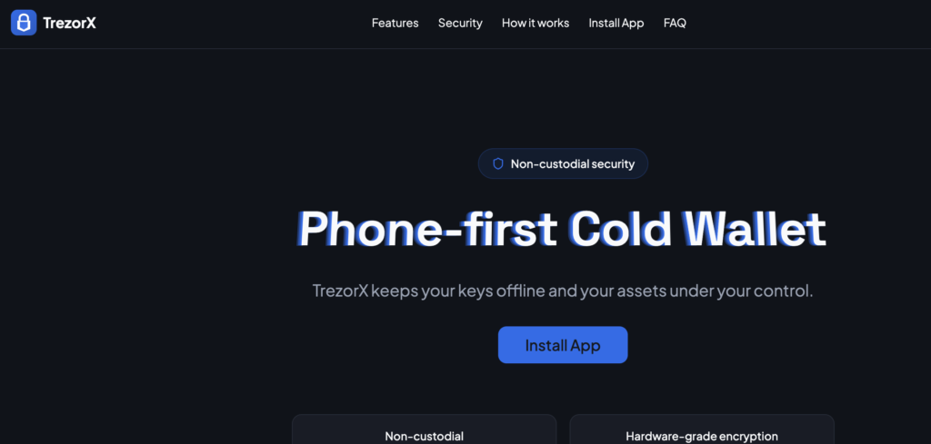 Trzrx Review: A Clone Cold Wallet