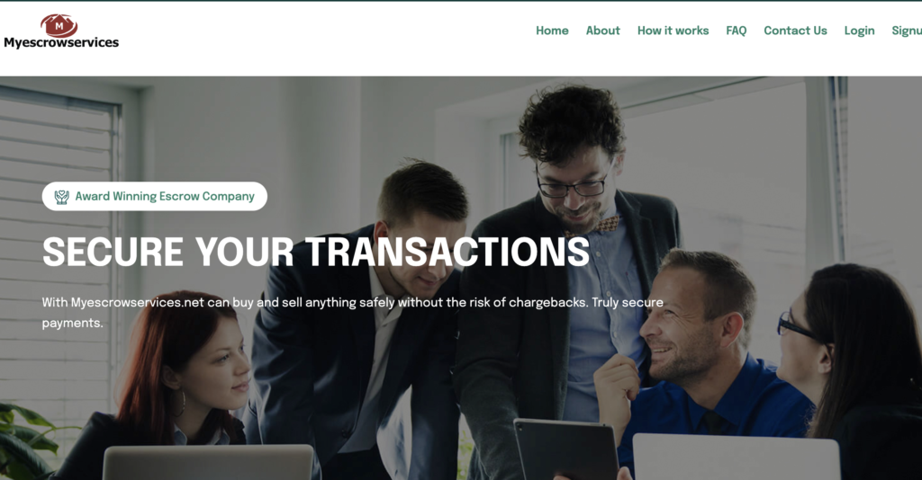 Myescrowservices.net Review: Scam Escrow Site
