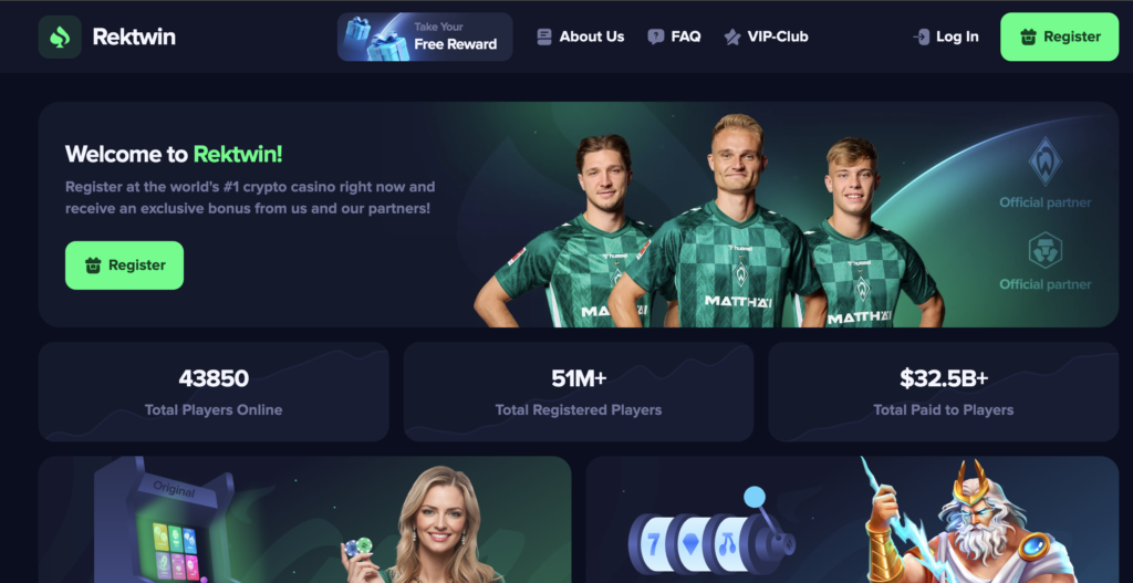 Rektwin Review: Blockchain Casino Scam