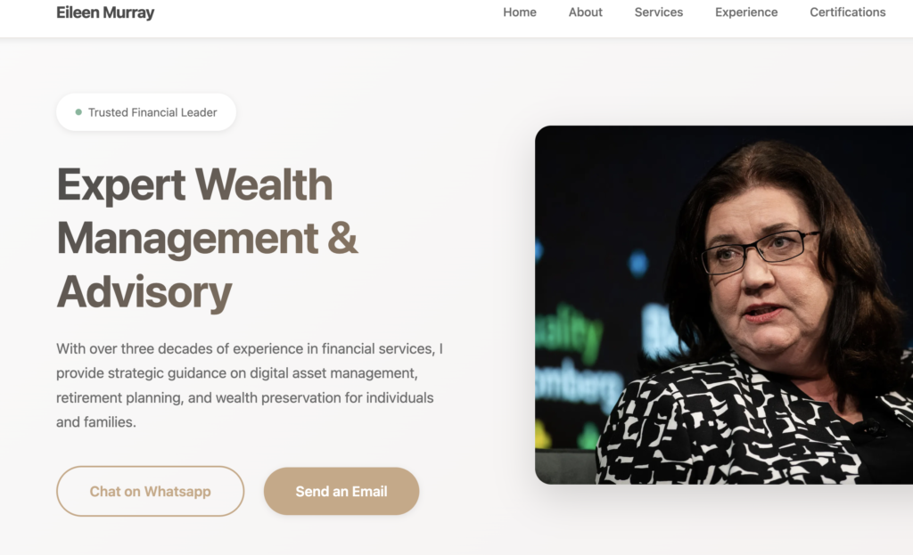 Eileenkatherinemurray Review: Financial Advisory Scam